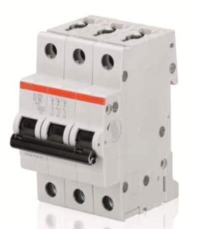 10134537 MCB S203-B3 Miniature Circuit Breaker - S200-3P - B - 3 A