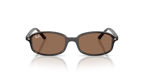 Ray-Ban Rj9132s, Gafas Unisex niños, Habana/Marrón Oscuro, 49 mm