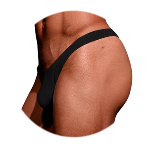 Evankin Mens Sexy Soft Underwear Male Bulge Pouch Thong Briefs Stretch Cotton G-Strings Athletic Supporter3