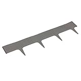 Fuente de alimentación: CA Prosperplast Zanvic Garden Border Bordura para jardín Ibwi Medida, 18.5 cm, x 3.9 m, 5 Piezas x Caja, Gris, 390x390x18.649999999999999 cm