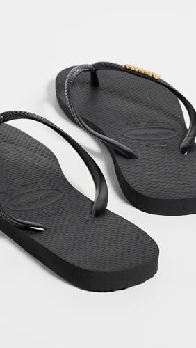 Image of Havaianas Women's Slim Logo Metallic Sandals