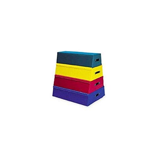 GSC BSN Sports Trapezoid Foam Vaulting Box, Multi-Color