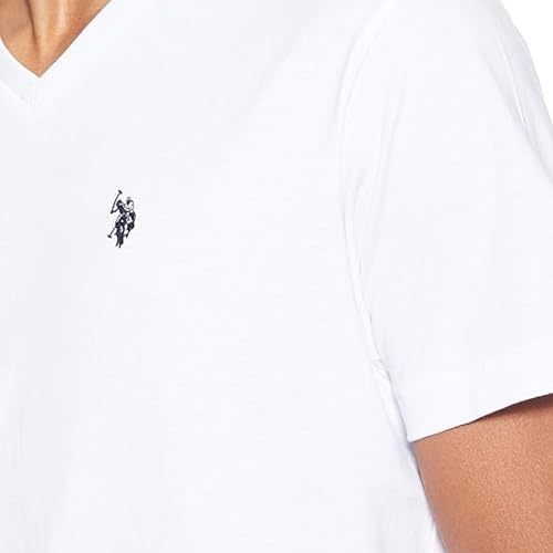 Image of U.S. Polo Assn. Men's Solid V‑Neck T-Shirt