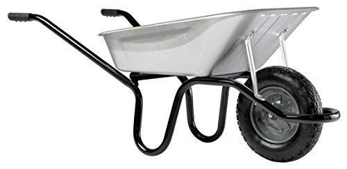 Produktbild von E-Rad Für Fort-Schubkarre – 400x100 Mm Luftrad, Kunststofffelge Mit Dauerfett-Lager, Inkl. Schlauch