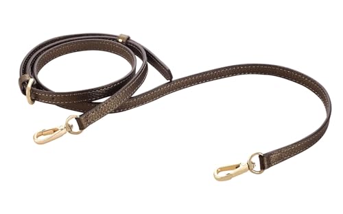 Image of LIVE UP Full Grain Purse Strap Genuine Leather Replacement for Cross Body Bag Handbags