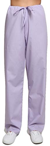 Mirabella Health and Beauty Clothing Pantalon de bloc opératoire unisexe, plusieurs couleurs disponibles, Taille XS à 4XL -  Violet - 31-35