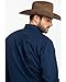 Ariat Male Wrinkle Free Solid Shirt Navy Blue Large