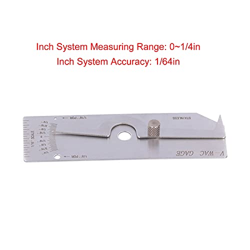 Calibrador de Soldadura FTVOGUE acero inoxidable 0.95mm miniatura 2