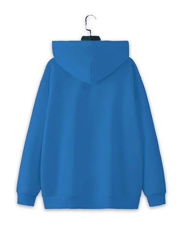 Image of Mack Jonney Solid Hooded Cotton Fleece Sweatshirt for WOMEN-VMACK639218