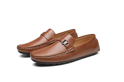 DECARSDZ Men's Penny Casual Loafers Slip On Shoe Driving Boat Dress Shoes3