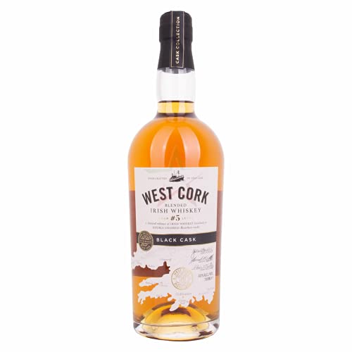 West Cork Char No. 5 Level Blended Irish Whiskey BLACK CASK Finish 40,00% 0,70 Liter Cover