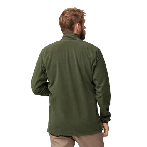 Fjällräven Herren Övik Lite Fleece Jacke, Deep Forest, L