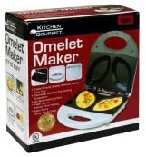 Omelet Maker, White Electric Non-stick