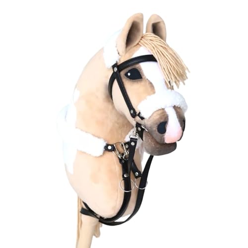 Tête de cheval réaliste déguisement transportable pour spectacle