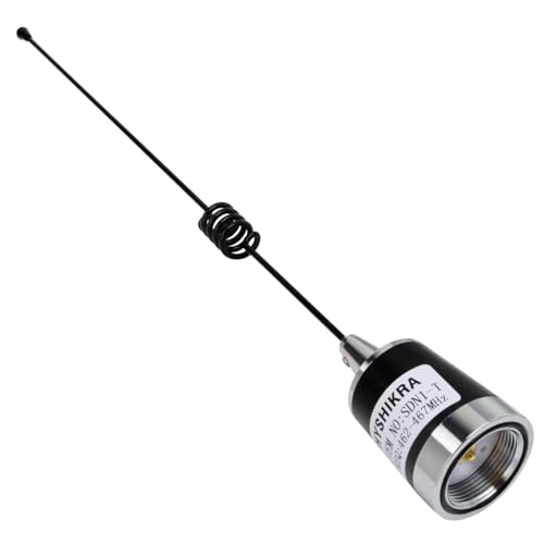 Antena móvil UHF Whip de 17.7 pulgadas con base NMO de alta resistencia