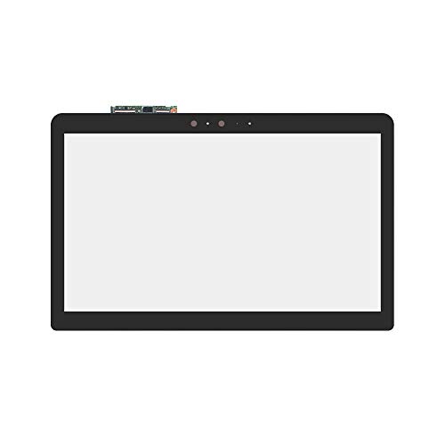 LCDOLED Replacement 15.6 inches Touch Screen Digitizer Front Glass Panel with Touch Controller Board for ASUS Q524 Q524U Q524UQ Q524UQ-BHI7T14 Q524UQ-BHI7T15 Q524UQ-BI7T20 Q524UQ-BBI7T14 (No Bezel)