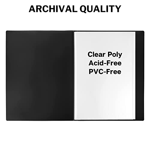 Dunwell DISPMIN24 Small Binders With Sleeves - Presentation Books 5.5X8.5 thumb #7