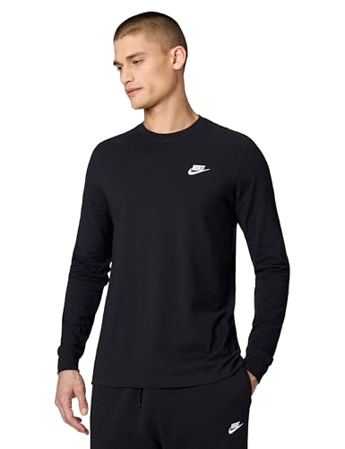 Nike Men's Sportswear Club Long-Sleeve T-Shirt - Main Image
