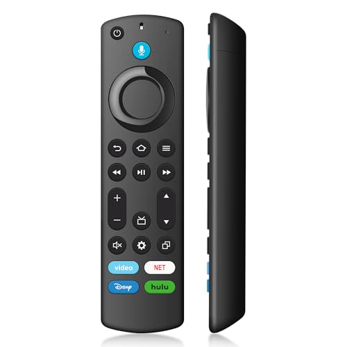 Image of Replacement TV Remote Compatible with Smart Fire Smart TV Stick Lite, for Firestick(4K /2nd Gen /3rd Gen /4K Max) with Voice Controller, for Insignia /Pioneer /Cube /Smart TV 3rd Gen