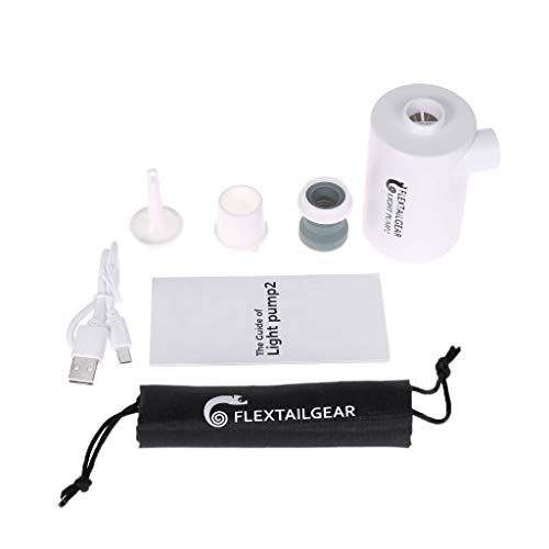 Preisvergleich Produktbild LANDUM Praktische Mini-Luftpumpe Effiziente, tragbare USB-Power-Lichtpumpe