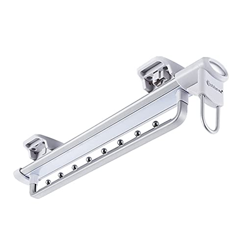 Organisateur de placard coulissant et tringle de rangement extensible