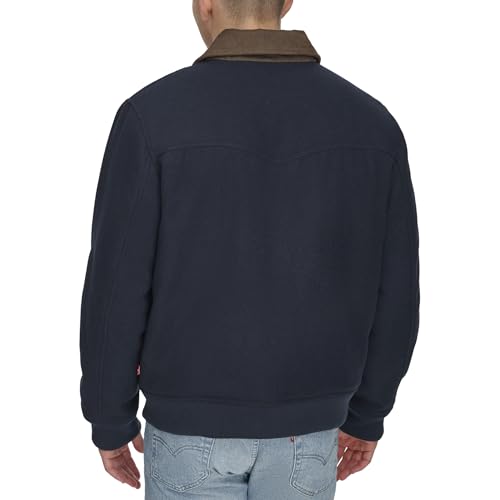 Levi's Men's Mixed Media Western Plaid Bomber Jacket3