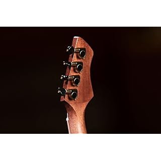Ortega Guitars Ukulélé Concert acoustique – Série Horizon – tête inversée – Housse incluse – Noyer, Okoumé (RUWN) - Les Beatles, Paul McCartney, John Lennon, RIngo Starr, George Harrison Ortega Guitars Ukulélé Concert acoustique - Série Horizon - tête inversée - Housse incluse - Noyer, Okoumé (RUWN) – Image 4