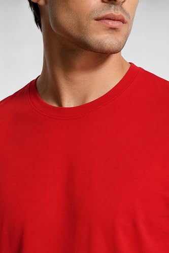 Image of London Hills T Shirt For Man | Men Round Neck Tshirts | Tshirt Shirts Men | Gym T Shirts For mens Workout | T-shirts For Man Cotton Stylish Round Neck T Shirt Half Sleeve Regular Fit Solid Multicolour