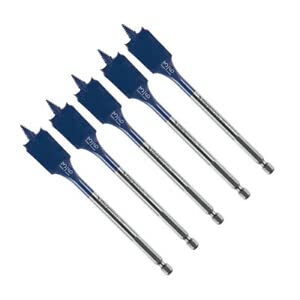Pack of 5# 2610958253 DSB1010B 13/16 in. x 6 in. Spade Bits Bulk Replacement Part New