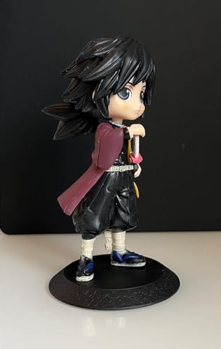 Image of Giyu Tomioka Action Figure- Miniature Toy Figure (Doll) Special Edition for Car Dashboard, Decoration, Cake, Office Desk & Study Table (Pack of 1)