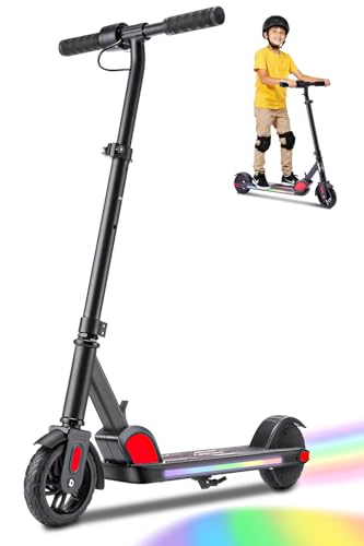 Caroma Kids Electric Scooter with Lights and Safety