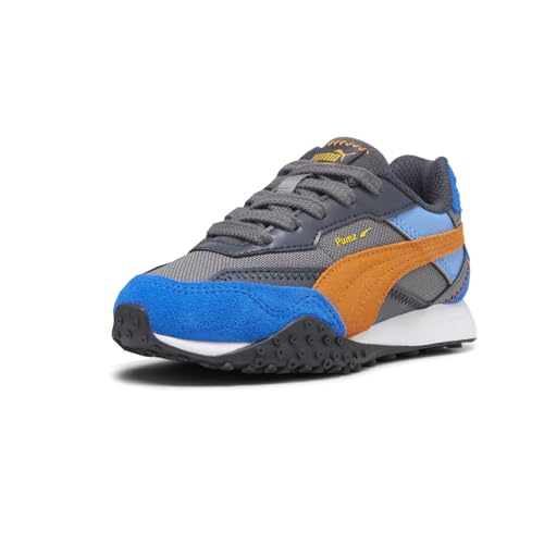 PUMA Kids Boys Blktop Rider BTS Lace Up Sneakers Shoes Casual - Grey2