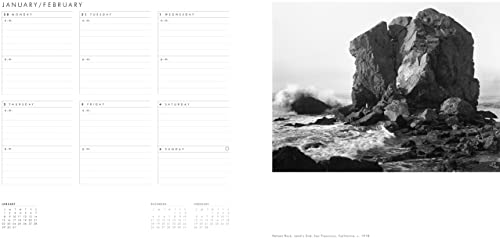 Ansel Adams 2023 Engagement Calendar: Authorized Edition: 12-Month Nature Photography Collection (Weekly Calendar And Planner) #TOP30