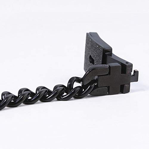 Songchangjewelry Lock And Key Couples Bracelets - Bff Bracelets For 2 Lock And Key, Romantic Gift For Valentines Day, Birthday, Christmas, Wedding, Anniversary (A Pair Black Bracelet) #TOP6