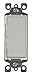 Leviton 5613-W 15 Amp, 120/277 Volt, Decora Rocker Lighted Handle, Illuminated Off 3-Way AC Quiet Switch, Residential Grade, White
