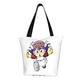 [Hxthmucl] 防水 エコバッグ ショッピングバッグ アラレちゃん ショッピングバッグ コンビニバッグ コンパクト 軽量 ポケットサイズ コンビニ アニメ グッズ キャラクター