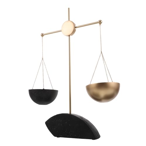 Balance vintage métal objet déco intérieur rétro salon bureau