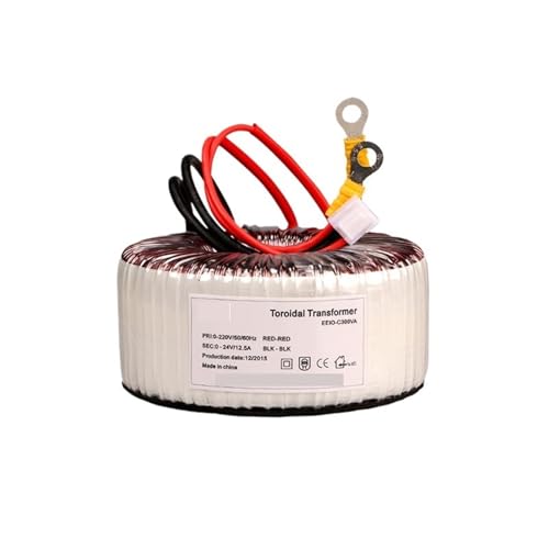 Transformateur d'isolement 220V à 24V toroïdal de 10W pour circuit