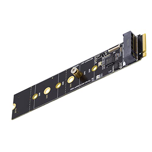Cablecc SATA NGFF Key B+M SSD to NVME M-Key Motherboard Desktop Adapter Converter SSD Card JMB582 2280