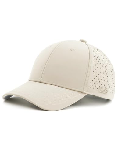 Image of Zylioo Oversize XXL Baseball Mesh Cap,Extra Large Laser Cut Cap,L M S Trucker Hat,Quick Dry Summer Cooling Golf Cap