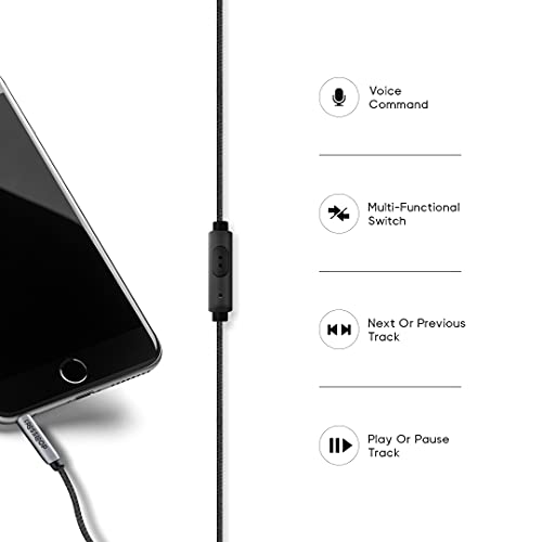 Image of CROSSLOOP Daily Fashion Series Wired in Ear Earphone with Mic (Silver)