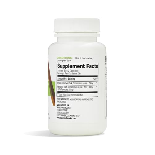 365 by Whole Foods Market, Cinnamon, 60 Count - image 2