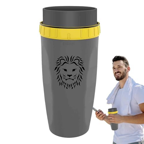 Twist Top Cup - Construcción de material de PC de 300 ml, taza de agua giratoria con pajita | Modelo de taza de café térmica a prueba de escaldaduras, diseño ligero de aventura para niñas y hombres