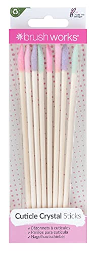 Brushworks Cristal Bâtonnets Cuticule 1 Unité Cover