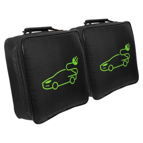 Bolsa para cables de carga de coche Healeved: organizador Oxford portátil de gran capacidad