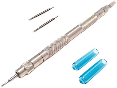 W&S Spring Bar Tool - to Adjust, Remove and Replace Watch Straps, Watch Bands and Watch Pins - 5.5 inch - Stainless Steel Watch Tool