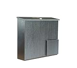 FixtureDisplays® Wood Collection Box Suggestion Box Donation Charity Box Fundraising Box 15