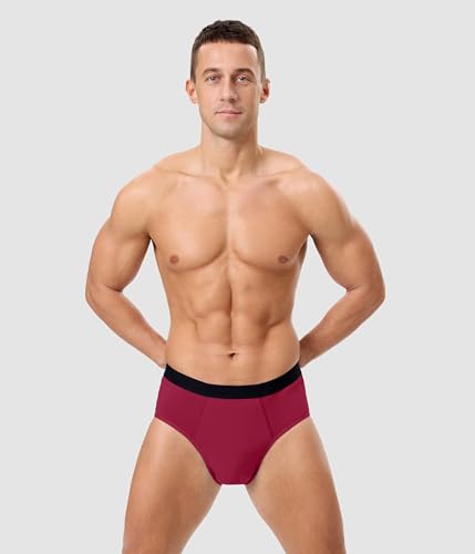 Beeniubee Mutande Incontinenza Uomo 3 Pack, Slip Incontinenza In Cotone Lavabile Con Assorbente 150Ml Di Volume Di Urina, Riutilizzabili, Biancheria Intima A Prova Di Perdite(Multicolore, Xl) - 6