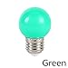 Produktbild Farbige Leuchtmittel,7PCS Lampada LED Lampe Bunt E27 G45 220V LED Licht SMD 2835 Lamparas LED Glühbirnen Glühbirne Licht Taschenlampe-Grün