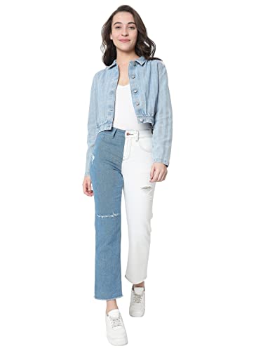 Image of VERO MODA Women's Cotton Regular Fit Jacket